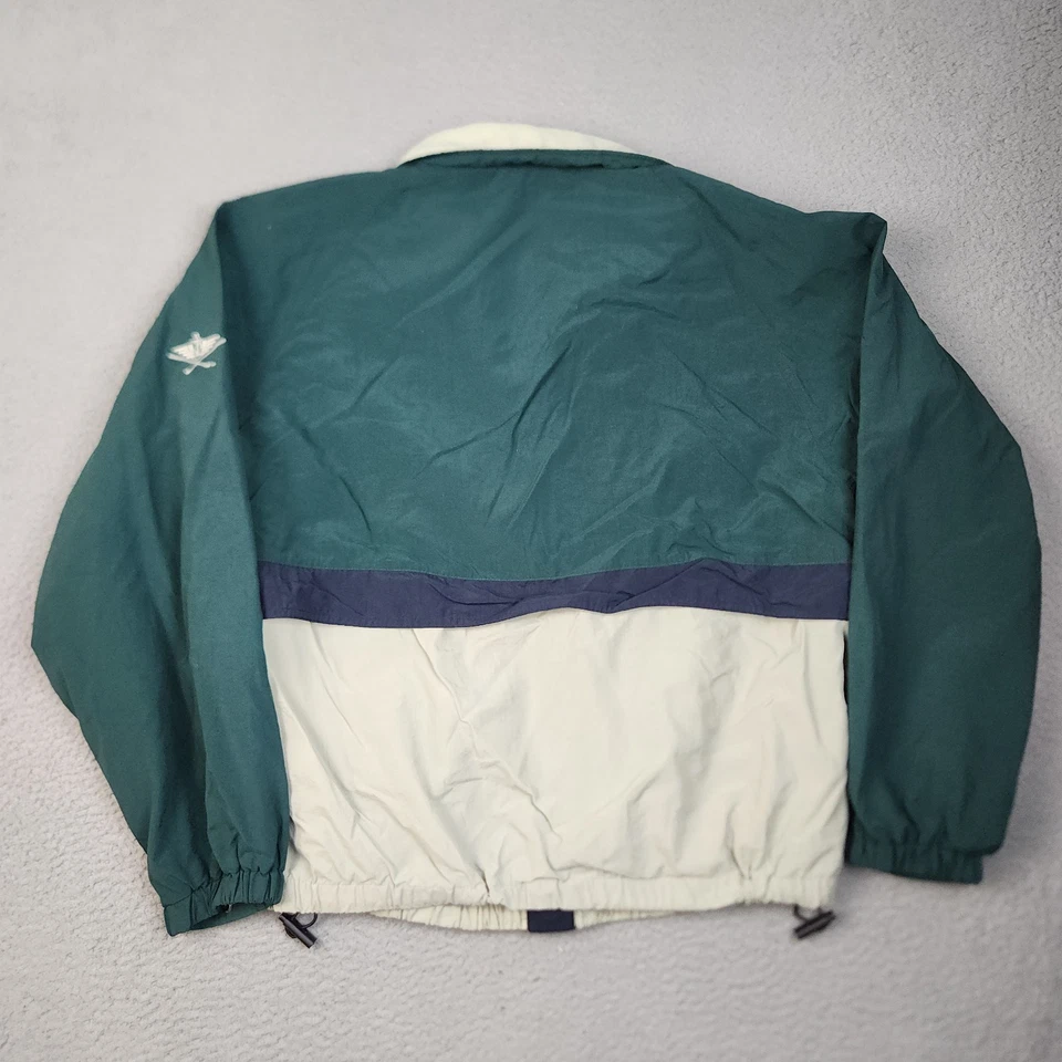 Dockers Soft Shell Golf Outerwear Jacket Men's Large Full Zip Windbreaker Beige - Image 2 of 4