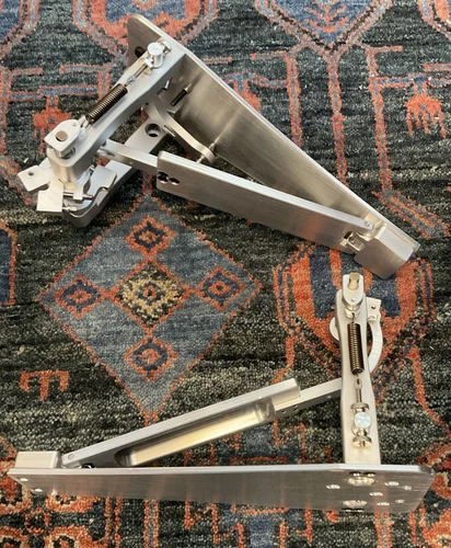 Aisen Chrome Direct Drive Double Pedal - Picture 3 of 3
