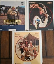 Lot of 3 CED Capacitance Electronic Disc Movies Coal Miner's Daughter