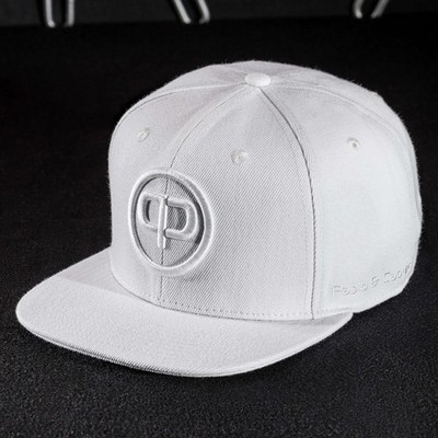 Pablo & Capone Snapback Cap - White & White