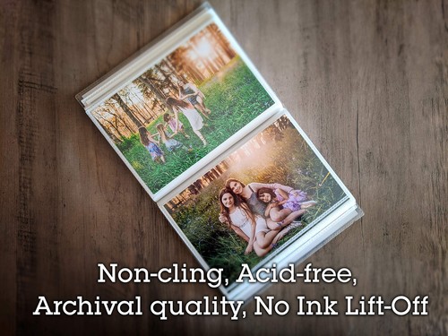 4 x 6 Photo Albums Pack of 6, Each Mini Album Holds Up to 48 Photos, Flexible... - Picture 5 of 5