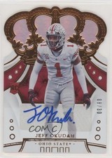 2020 Panini Chronicles Draft Picks Holo Signatures 8/30 Jeff Okudah #3 Auto s3g