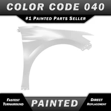 NEW Painted To Match *040 - White* Front Right Fender for 2018-2024 Toyota Camry
