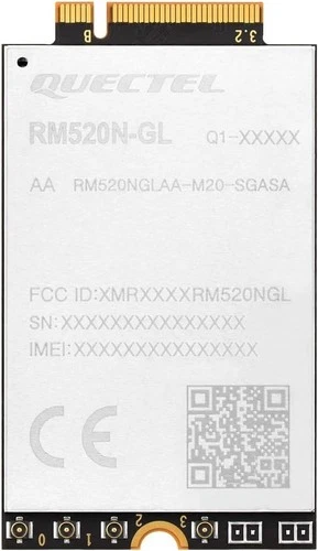 Quectel RM520N-GL IoT 5G Global Band Module, 5G Sub-6G Module M.2 Form Factor