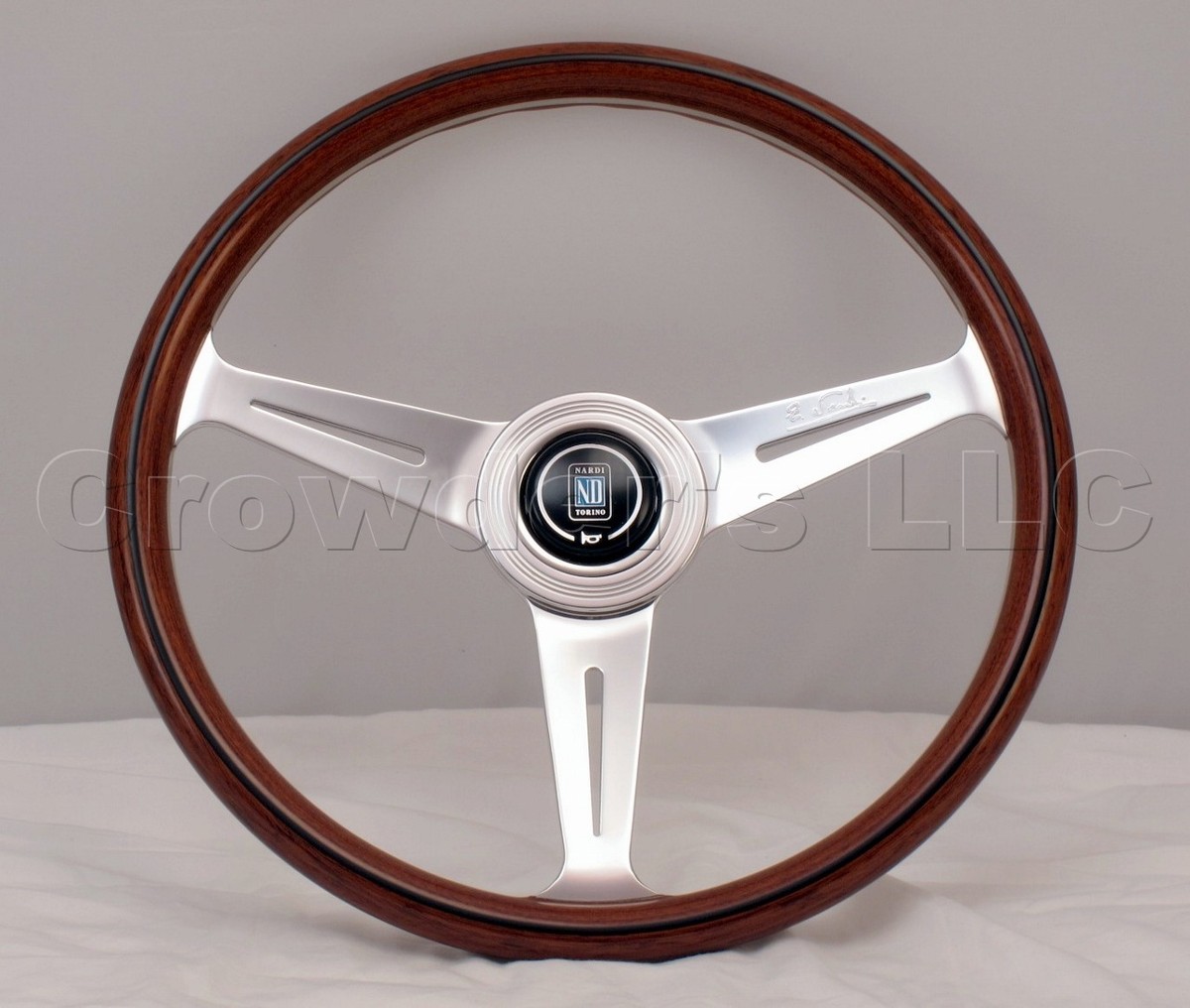 Nardi Steering Wheel Classic Wood Polished 360mm 360 mm