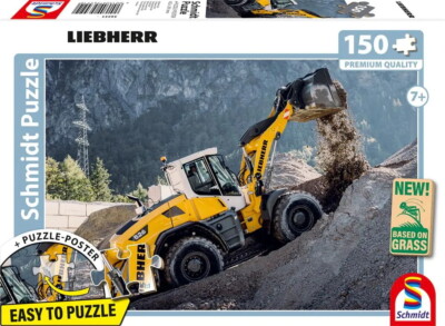150 Teile Schmidt Spiele Kinder Puzzle Liebherr Radlader L526 56551