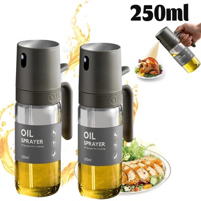 Kitchen Glass Oil Sprayer Bottle Olive Oil Sprayer Mister Dispenser Jar Cruet