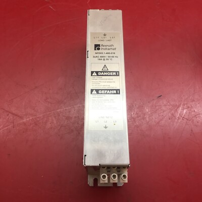 rexroth indramat NFD03.1-480-016 line filter 