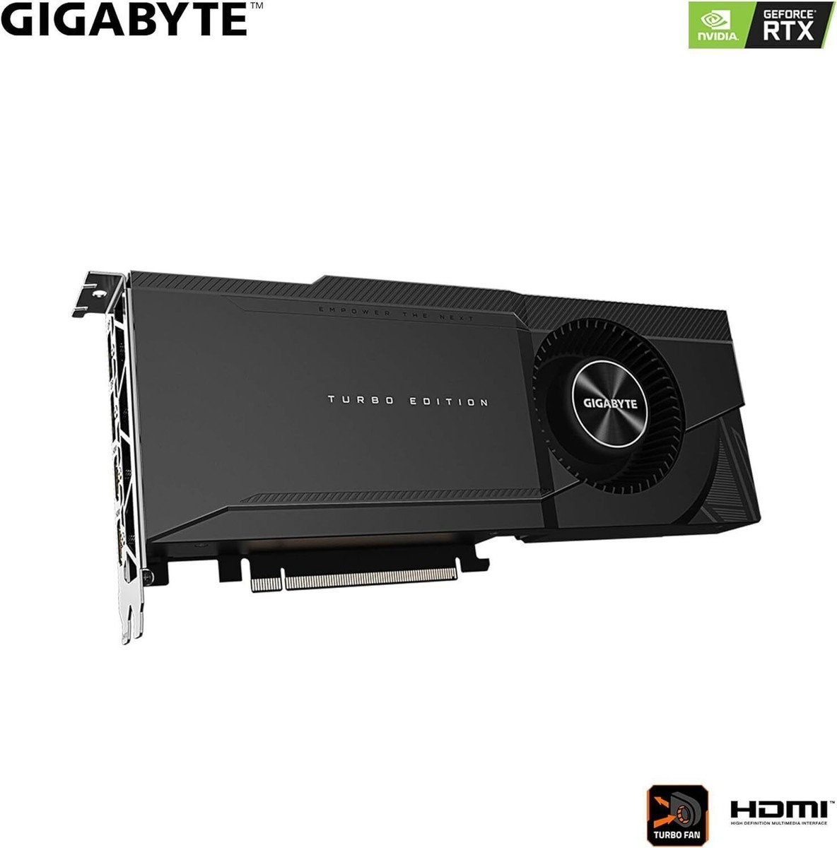 Gigabyte GeForce RTX 3090 24GB Turbo GPU graphics card server