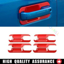 For Ford F150 F-150 2015-2020 Bright Red Car Exterior Side Door Bowl Frame Cover