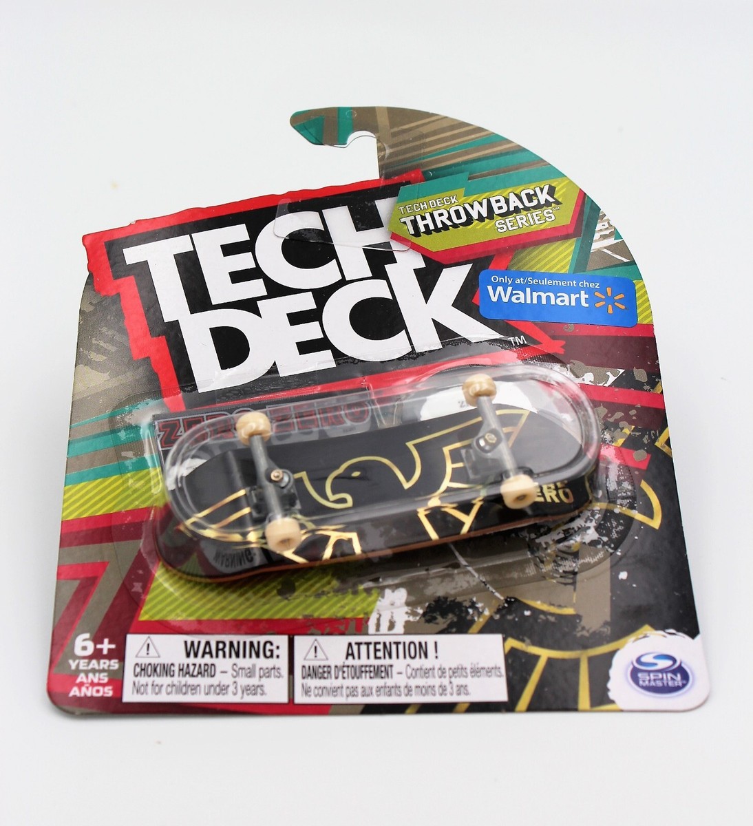 ZERO CRAFT Patina track mini アンティークブラック Tech Deck - ZERO Ultra Rare Fingerboard Throwback Skateboard