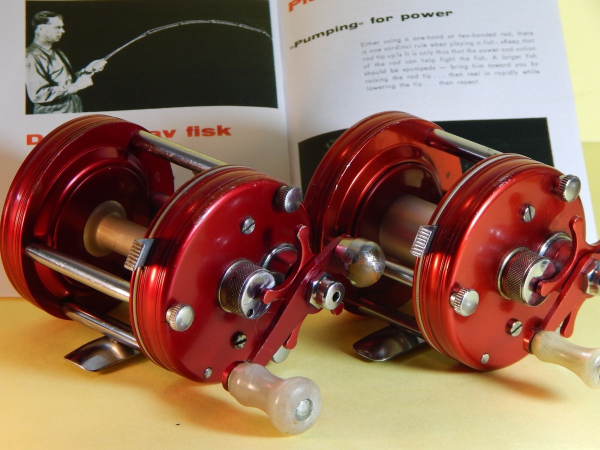 50/60's vintage ABU AMBASSADEUR 5000 & 6000(transition