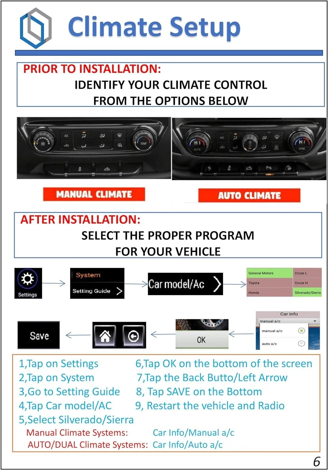 12.1" For 2014-2019 Chevy Silverado GMC Sierra Car Stereo Radio Wireless Carplay - Picture 5 of 15