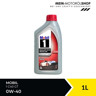 Mobil 1 C40 GT 0W-40 Motorenöl Porsche C40 GT 1 Liter