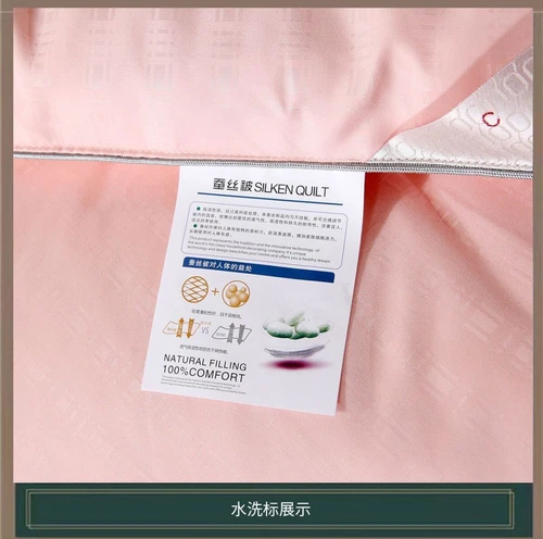 china tradition Handmade silk quilt 100% mulberry silk comfortable seasons - Picture 14 of 29