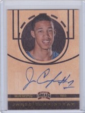 2012 Panini Threads Autograph Card #224 Jared Cunningham Dallas Mavs - NM-Mt