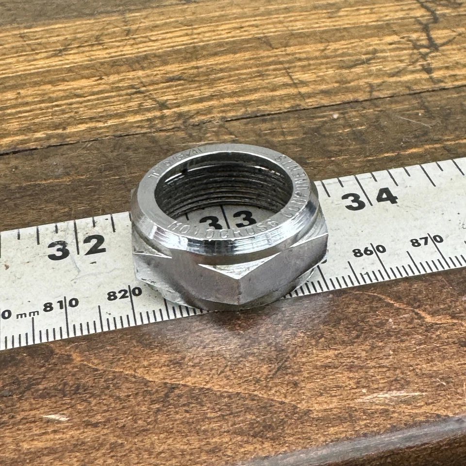 Tioga BMX Motocross Top Nut 1" Old School BMX OG 1980s Head Set Part MX - Image 3 of 4