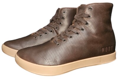 Nobull Brown Leather High Top Crossfit Trainer Mens 8.5  display picture 1