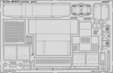 Eduard Models 1/35 Armor- HEMTT Exterior for ITA EDU36259