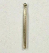 20 x Round Diamond Dental Burs 801-016F Fine Grit, High Speed FG