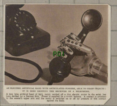 (C583) Künstliche Hand Deutschland - 1949 Papierschnitt