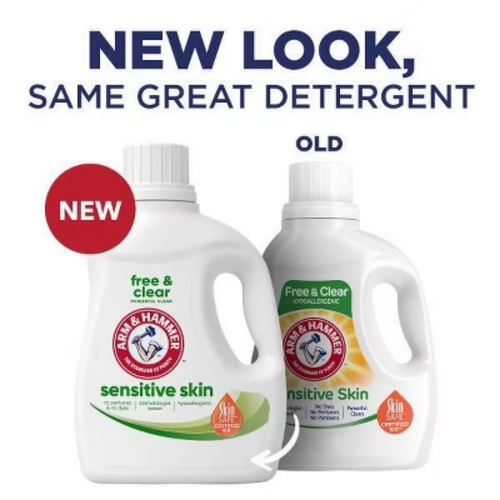 Arm Hammer Sensitive Liquid Laundry Detergent - Free & Clear - Picture 12 of 14