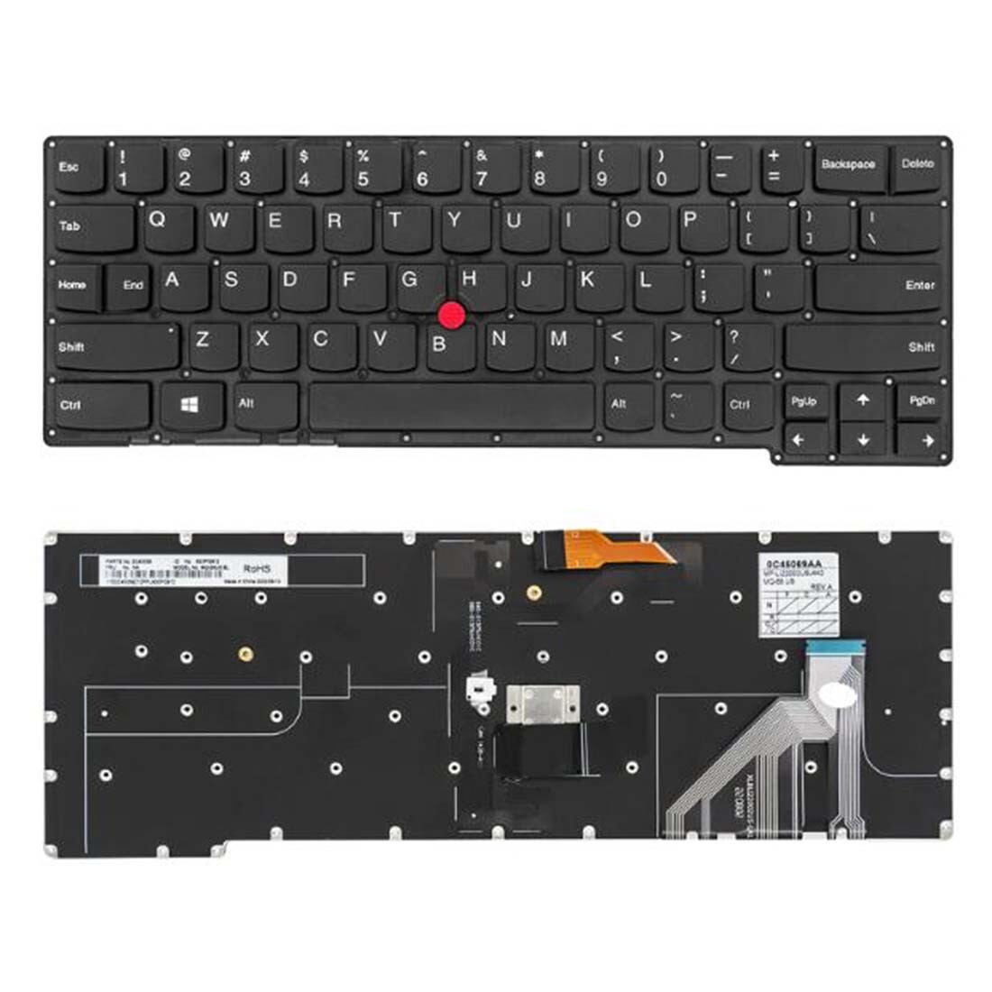ThinkPad X1 carbon Gen14 USキーボード 未開封・未使用 Laptop Keyboard for Lenovo ThinkPad X1 Carbon 2nd Gen 2014 US
