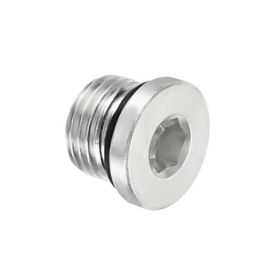 1/2-20UNF Inneres Sechskant Kopf Leitung Fitting Stecker Steckdose Gewinde 45#