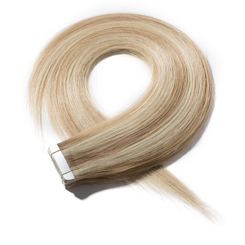 Invisible Tape In Remy Real 100%Human Hair Extensions Skin Weft Full Head 40PCS - Picture 84 of 100