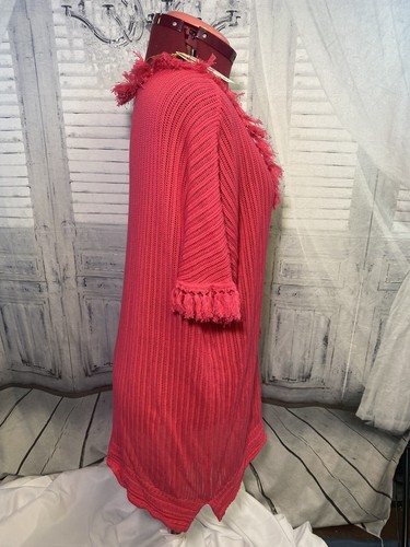 MINNY ROSE Short Sleeve Sweater Size Med Pink & Rare!!! NWT!!! - 第 8/12 張圖片