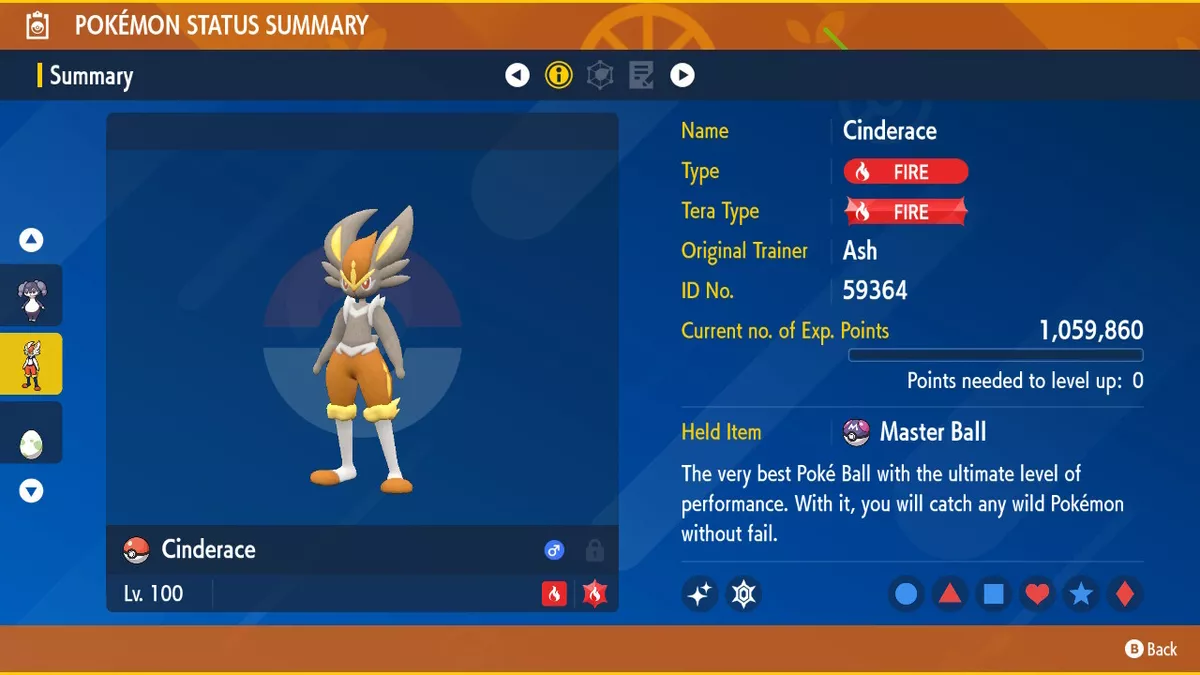 🌟Cinderace Shiny non shiny Best Stats Pokemon Sword and Shield Home🌟