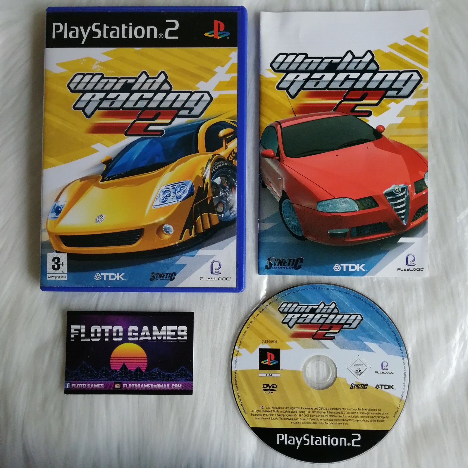 Jeu World Racing 2 pour Playstation 2 PS2 Complet CIB - Floto Games