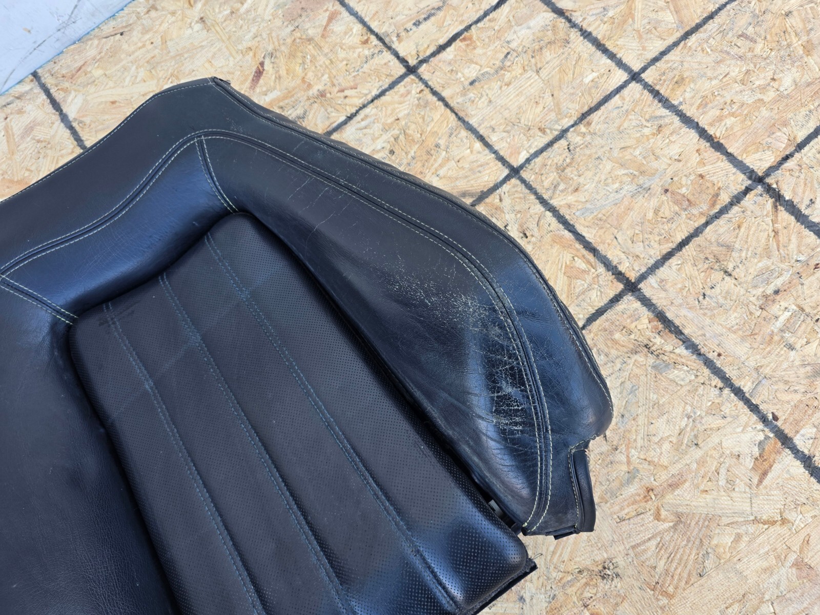 LEFT FRONT SEAT UPPER CUSHION ASSEMBLY 58k 08-12 MASERATI GRANTURISMO 4.2L M145