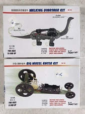 Smart Kit Electronic Educational Toy Walking Dinosaur & Big Wheel Racer