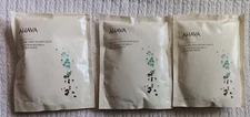 AHAVA Natural Dead Sea Bath Salts 11 oz Lot of 3 Minerals Vegan Paraben Free Set