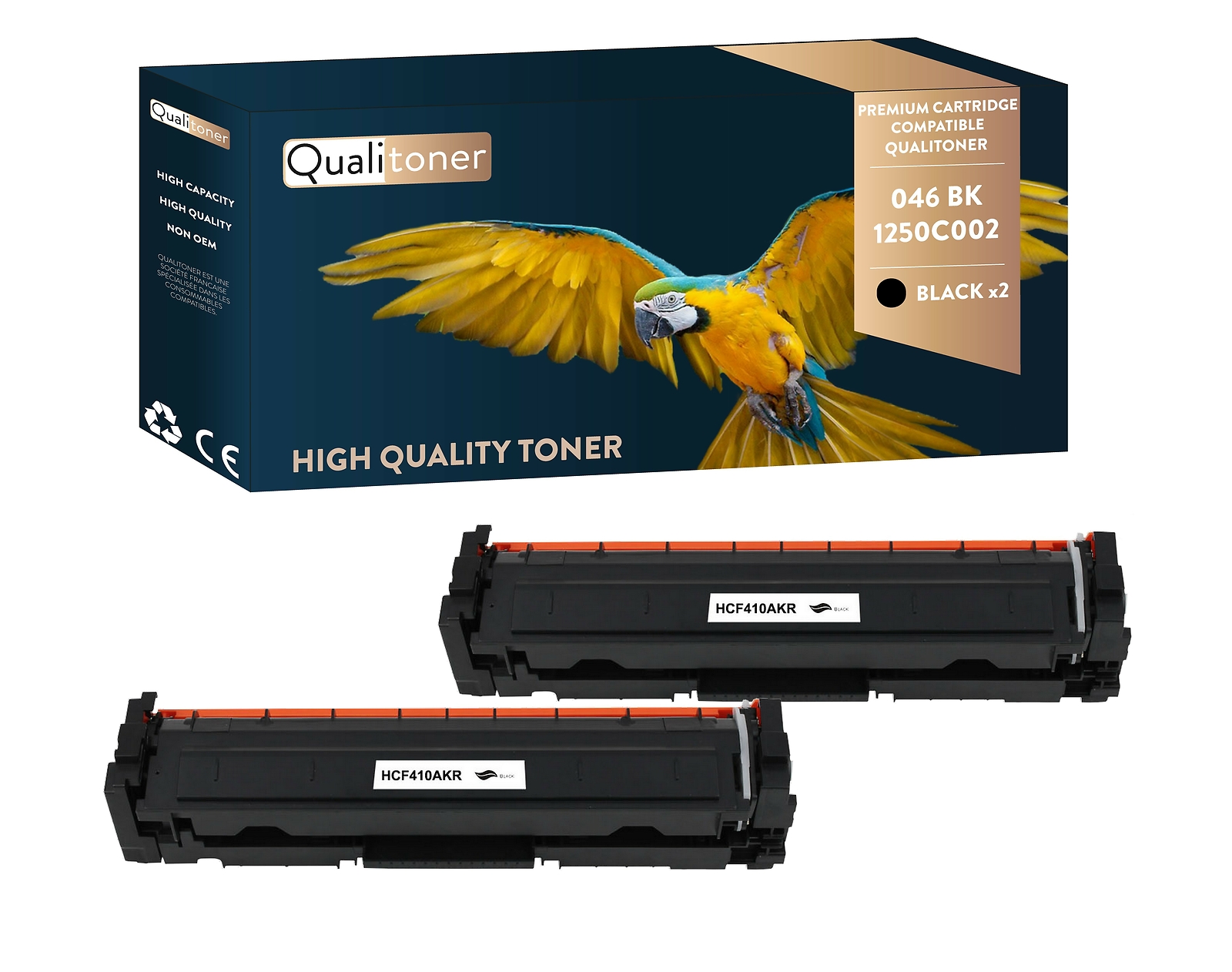 Toner noir compatible Canon 046 pour imprimer vos dossiers de télétravail à la maison