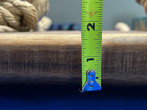 Solid Wood Tree Rope Swing 2ft Seat Amish Hand Made Beautiful, 16ft Rope New!!! - Picture 10 of 12