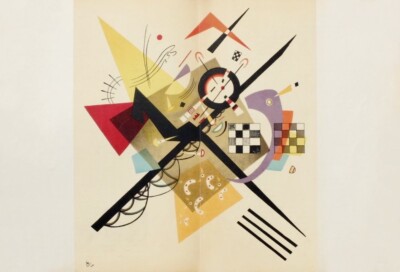 Wassily Kandinsky c.1953 Composition Original Lithograph Signed