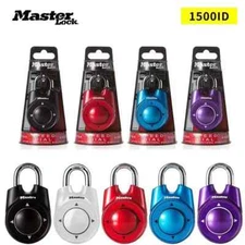 Master Lock 1500ID Padlock Combination Code Directional Keyless Door Lock
