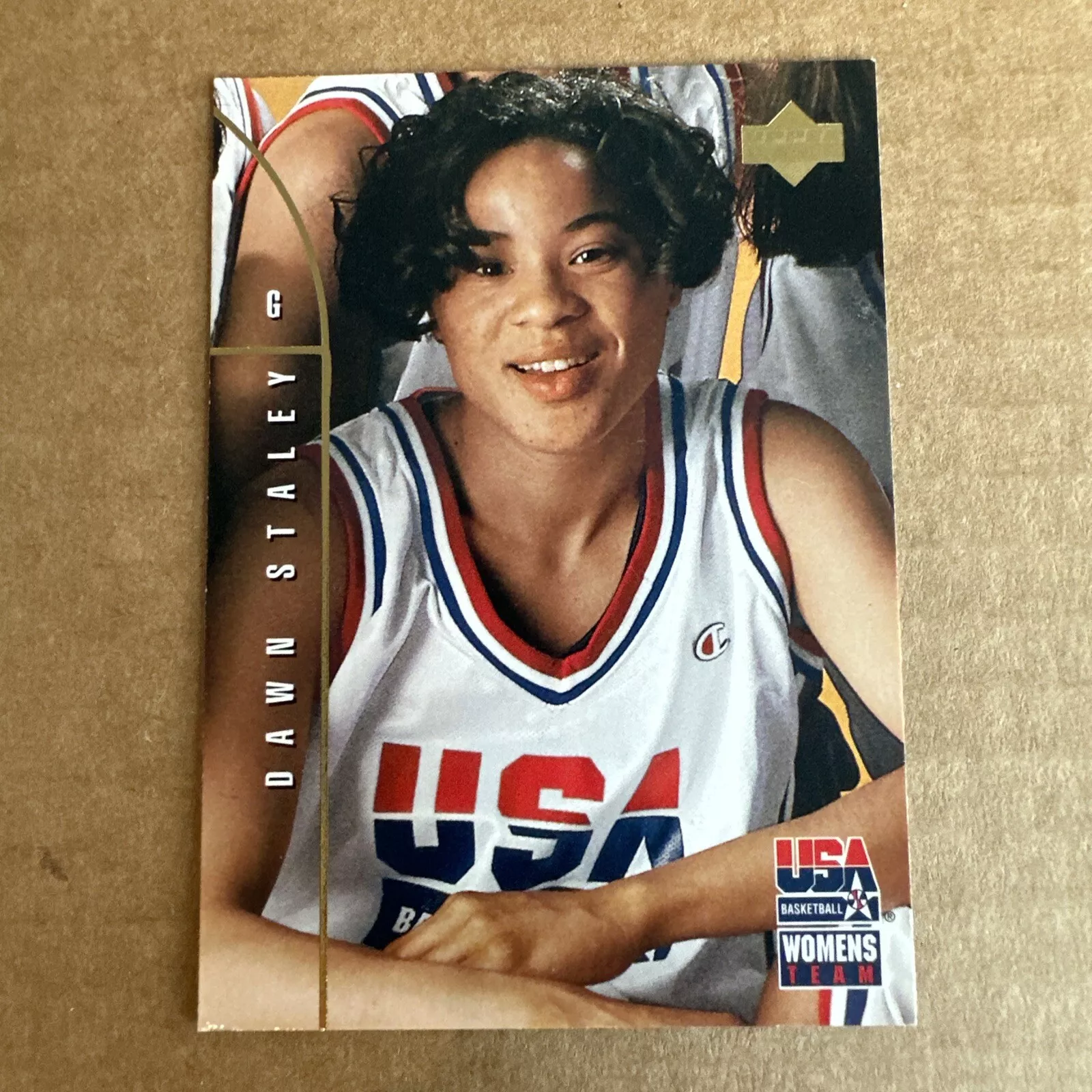 Dawn Staley trading card
