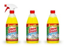 ELBOW GREASE Cleaner All Purpose Degreaser 3 x 1 Litre Home Garage Chain Engine 5.00 per litre