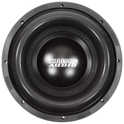 Sundown Audio ZV6 10 D2 10'' 2500W RMS Power Dual 2-Ohm Voice Coil Car Subwoofer