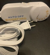 single Biddeford TC13BA electric blanket control white auto off