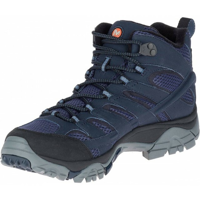 navy blue hiking boots