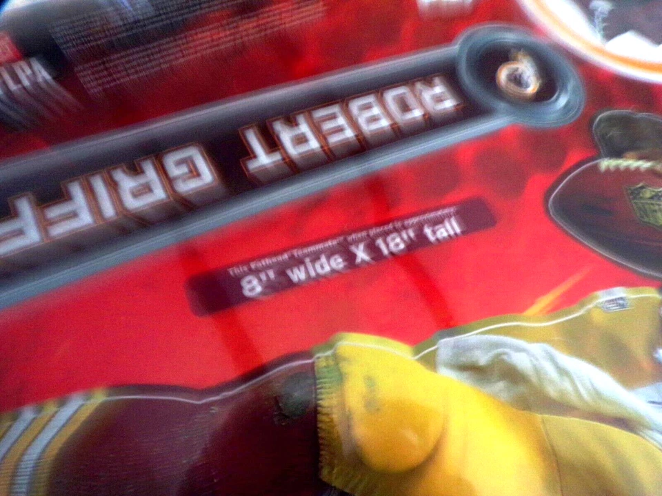 Calcomanía 2013 8 x 18 de los Washington Redskins Robert Griffin III Fathead compañeros de equipo de la NFL Foto 2 de 4