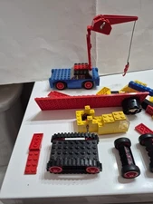 VTG 70's Lego Legoland Crane, Towtruck, Car Random Set