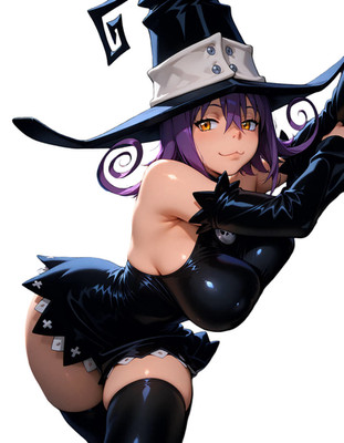 Blair Soul Eater Waifu Weatherproof Anime Sticker 6'' Car Decal