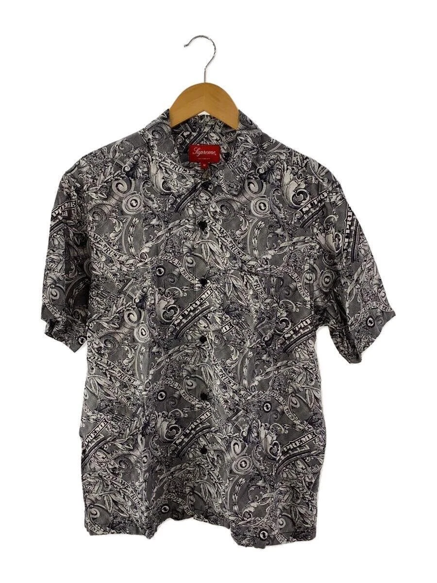 Chemise Supreme Dollar S/S/chemise à manches courtes/M/rayonne/gris/