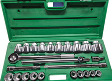 Sk Automotive Tools 34 Drive Socket Rachet Set Skt 4725