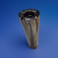 DuraVent 9017 6 x 36 inch Chimney Pipe - Silver (6DP-36)